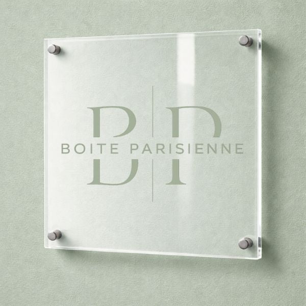 Plaque murale en acrylique