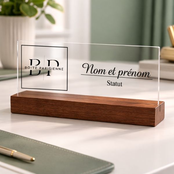 Plaques d'identification personnalisées