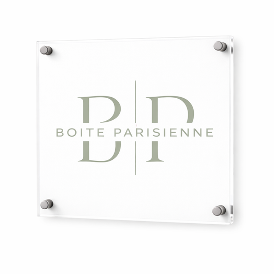 Plaque murale en acrylique